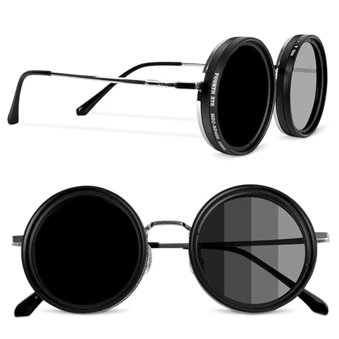Gafas de Sol Steampunk con Tinte Ajustable 1–9 Niveles y Lentes Polarizadas UV400